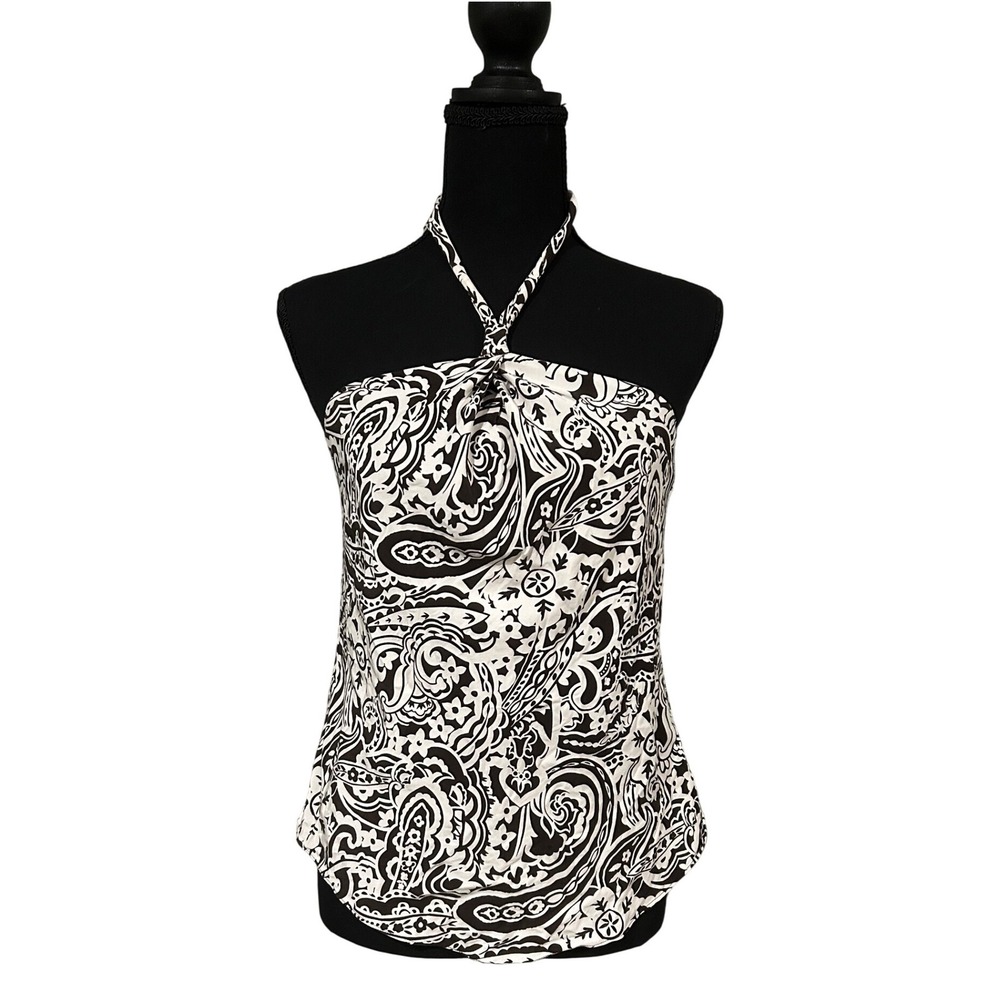 INC International Concepts Silk Halter Top